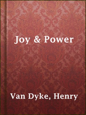 cover image of Joy & Power
